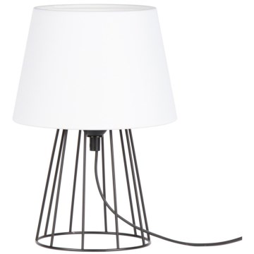 Spot-Light - Stolna lampa MANGOO 1xE27/40W/230V bijela/crna