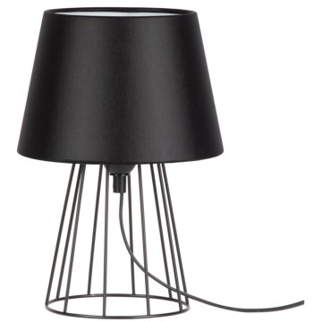 Spot-Light - Stolna lampa MANGOO 1xE27/40W/230V crna
