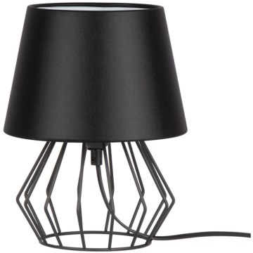 Spot-Light - Stolna lampa MANGOO 1xE27/40W/230V crna