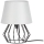 Spot-Light - Stolna lampa MANGOO 1xE27/40W/230V siva/crna