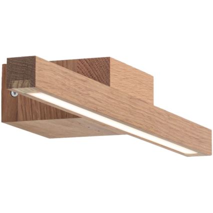LED kupaonsko osvjetljenje za ogledalo AQUAVIVA LED/6W/230V 40 cm IP44 hrast