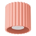Spot svjetiljka AURA 1xGU10/10W/230V, promjer 10 cm, ružičasta