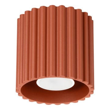 Spot svjetiljka AURA 1xGU10/10W/230V Ø 10 cm narančasta