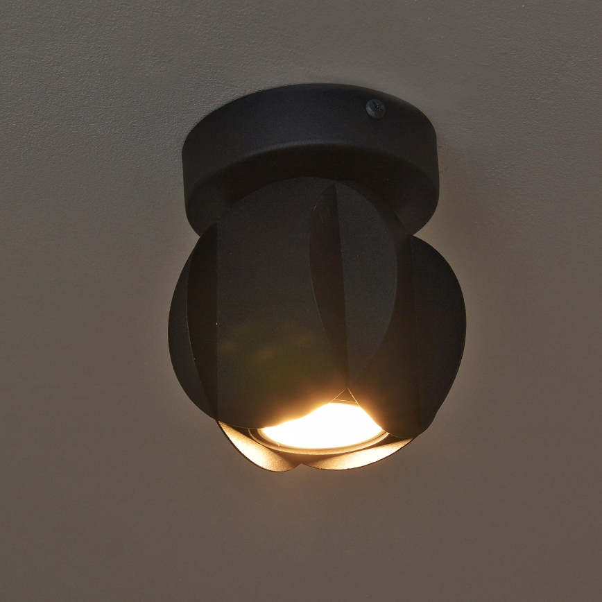 Spot svjetiljka GAMBIT 1xGU10/10W/230V crna