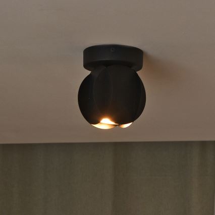 Spot svjetiljka GAMBIT 1xGU10/10W/230V crna