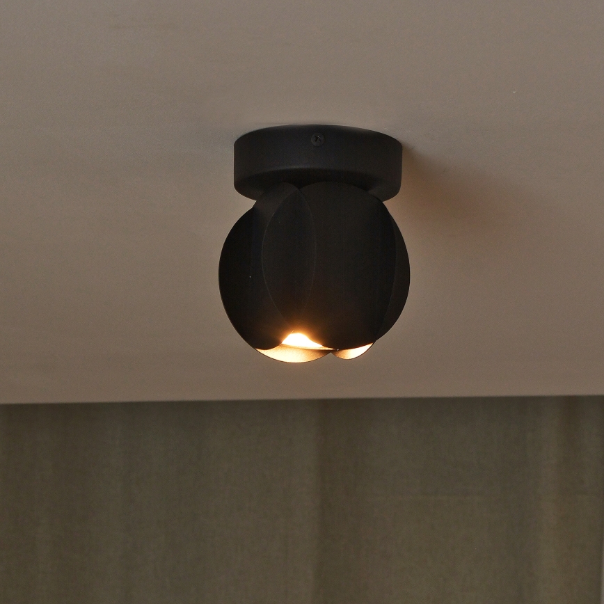 Spot svjetiljka GAMBIT 1xGU10/10W/230V crna