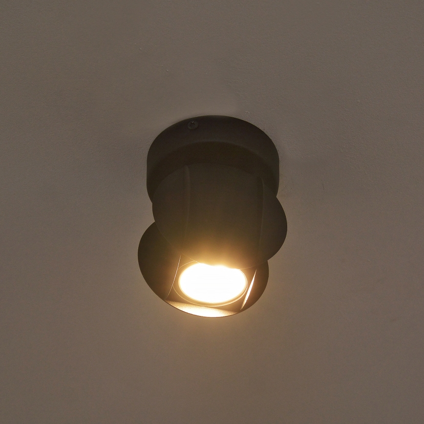 Spot svjetiljka GAMBIT 1xGU10/10W/230V crna