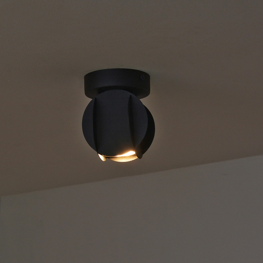 Spot svjetiljka GAMBIT 1xGU10/10W/230V crna