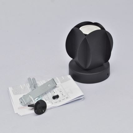 Spot svjetiljka GAMBIT 1xGU10/10W/230V crna