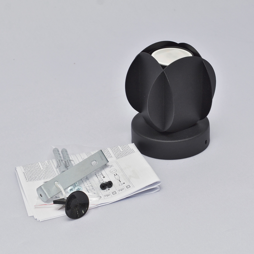 Spot svjetiljka GAMBIT 1xGU10/10W/230V crna