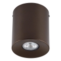 Spot svjetiljka ORION 1xGU10/10W/230V 12,5 cm smeđa