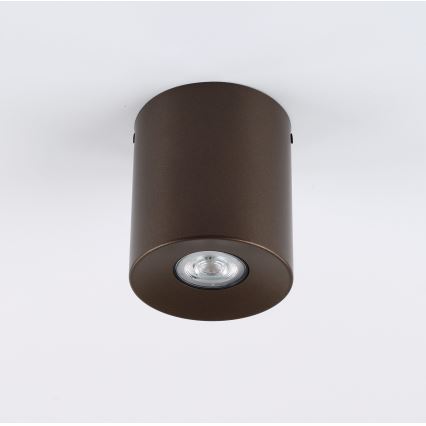 Spot svjetiljka ORION 1xGU10/10W/230V 12,5 cm smeđa
