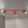 Spot svjetiljka PENN 3xGU10/13W/230V boja opeke