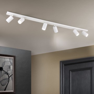 Spot svjetiljka SEAN 6xGU10/13W/230V bijela