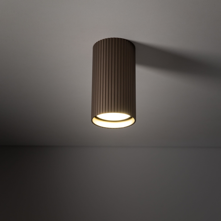 Spot svjetiljka TUNE S 1xGU10/10W/230V 10 cm smeđa