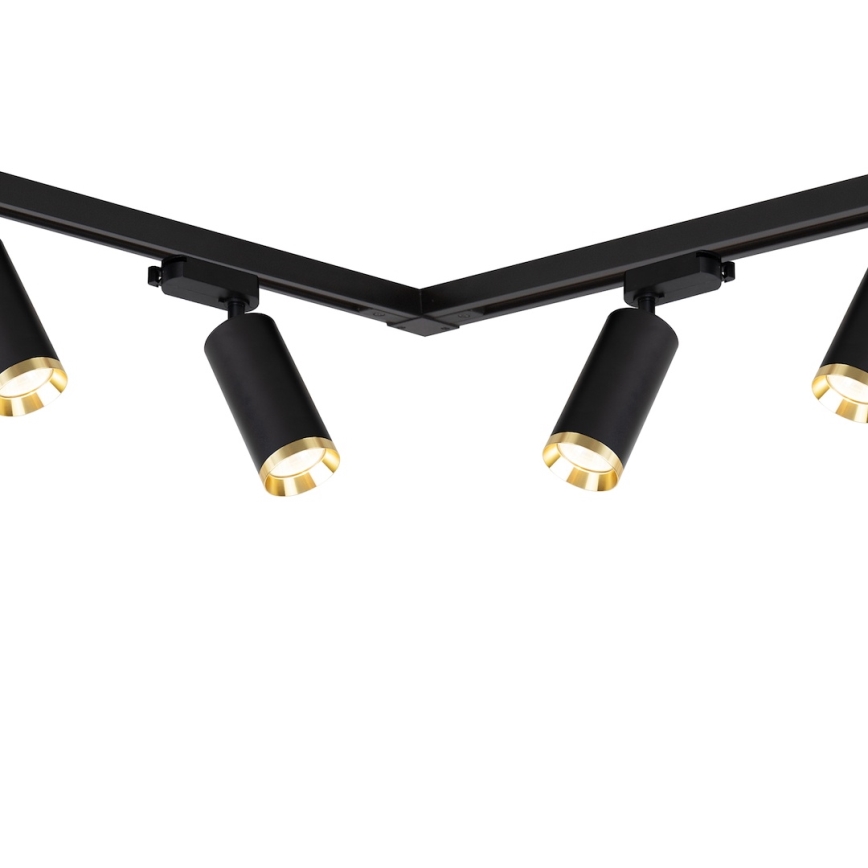 Spot svjetiljka za šinski sustav MICA 6xGU10/10W/230V crna/zlatna