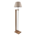 Staja lampa AYD 1xE27/40W/230V bež/braon