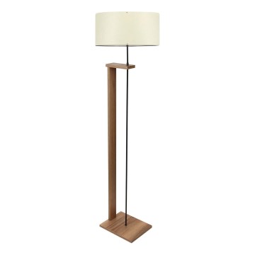 Staja lampa AYD 1xE27/40W/230V smeđa / krema