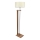 Staja lampa AYD 1xE27/40W/230V smeđa / krema
