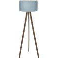 Staja lampa AYD 1xE27/40W/230V smeđa/plava
