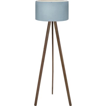 Staja lampa AYD 1xE27/40W/230V smeđa/plava