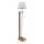 Stajaća lampa AYD 1xE27/40W/230V bijela/smeđa