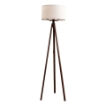 Stajaća lampa AYD 1xE27/40W/230V smeđa/bijela