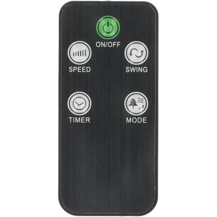 Stajaći ventilator LISSE 45W/230V 91,4 cm crni + daljinski upravljač