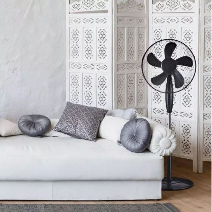 Stajaći ventilator, promjer 43 cm, 55 W / 230 V, crni