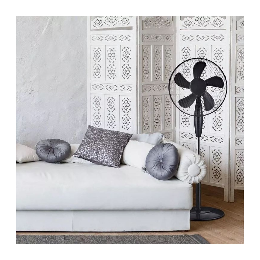 Stajaći ventilator, promjer 43 cm, 55 W / 230 V, crni