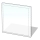 Staklena podloga za kamin 800x800x8 mm kvadrat