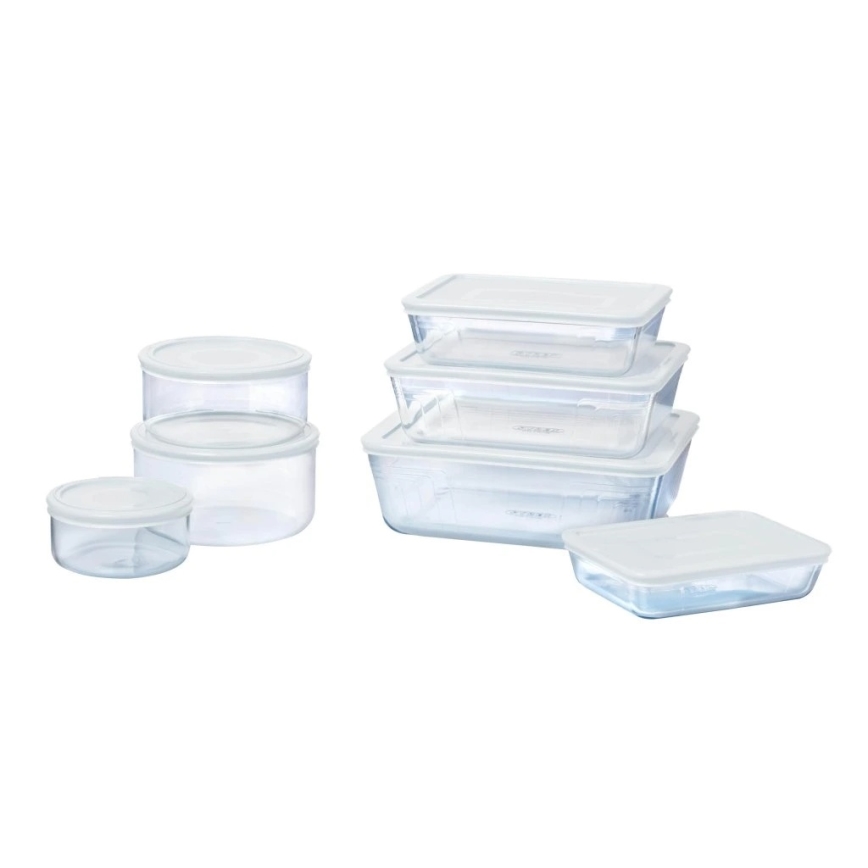 Staklena posuda za hranu PYREX 2,6 l
