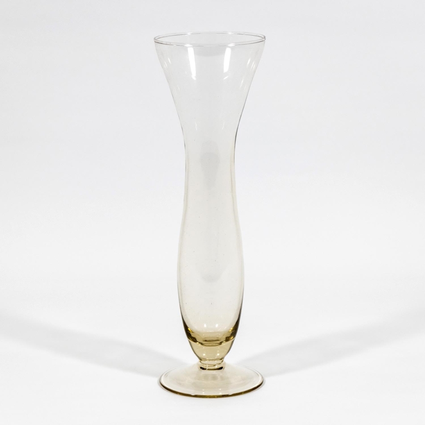 Staklena vaza 20 cm dimljena