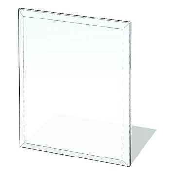 Staklo za peć 1200x1000x8 mm pravokutnik
