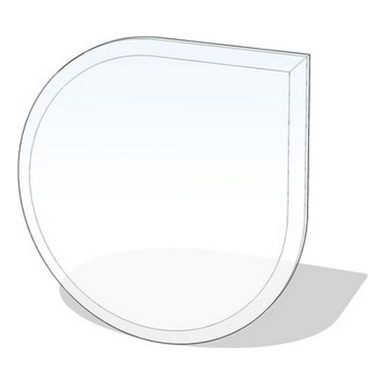 Staklo za peć 1250x1250x8 mm suza