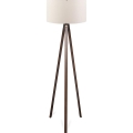 Stalak lampa AYD 1xE27/40W/230V smeđa/krema