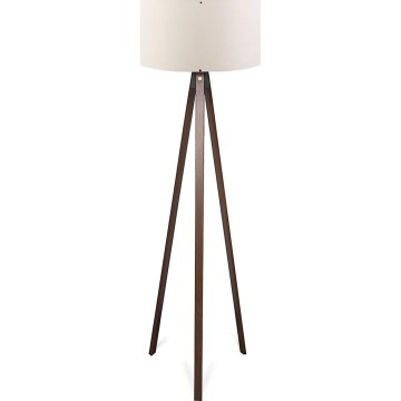 Stalak lampa AYD 1xE27/40W/230V smeđa/krema