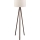 Stalak lampa AYD 1xE27/40W/230V smeđa/krema