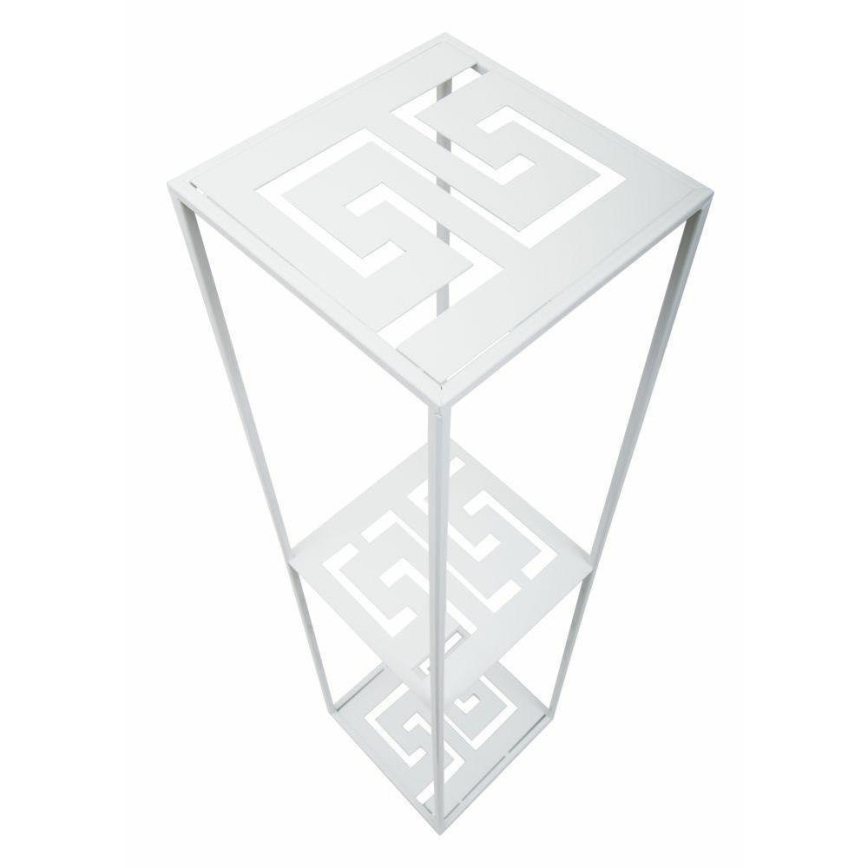 Stalak za cvijeće 100x24 cm bijeli