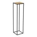 Stalak za cvijeće 100x24 cm crna
