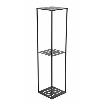 Stalak za cvijeće 100x24 cm crne boje