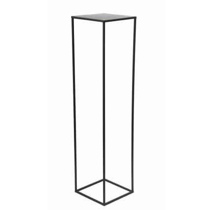 Stalak za cvijeće 100x24 cm crne boje