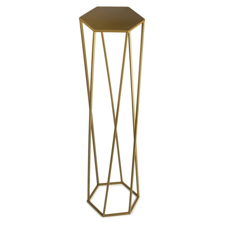 Stalak za cvijeće 100x24 cm zlatni