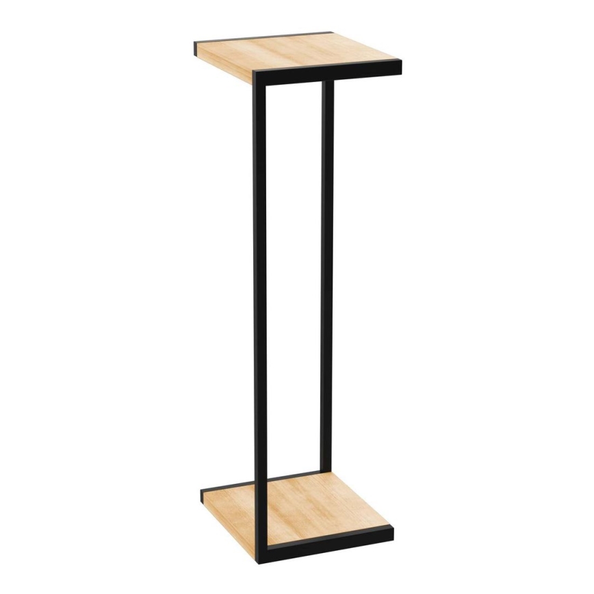 Stalak za cvijeće 100x30x34 cm crne boje