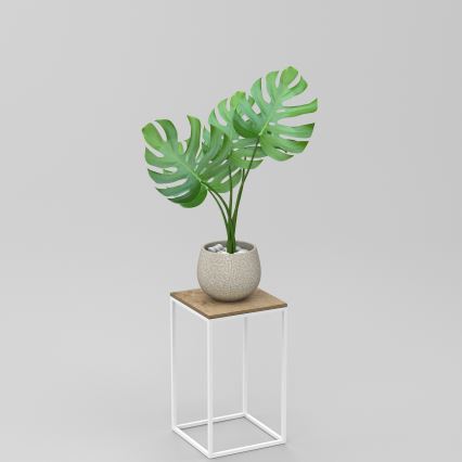 Stalak za cvijeće 40x24 cm bijeli