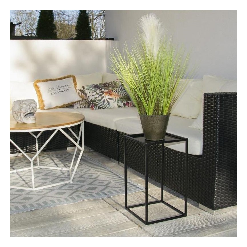 Stalak za cvijeće 40x24 cm crna