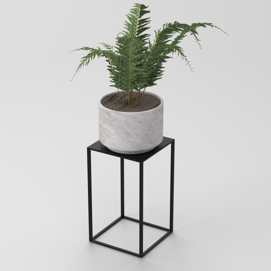 Stalak za cvijeće 40x24 cm crna