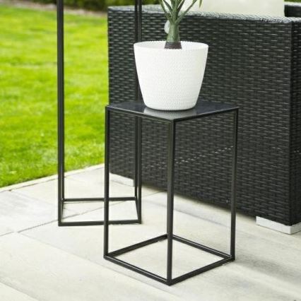 Stalak za cvijeće 40x24 cm crne boje
