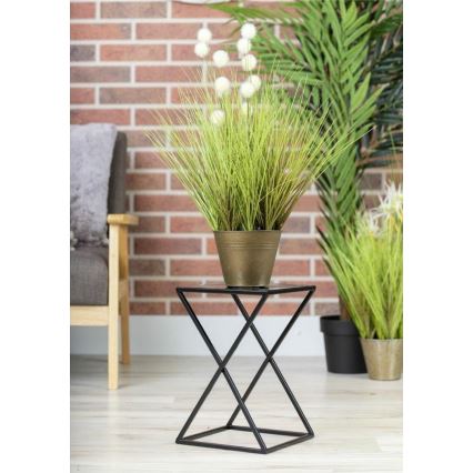Stalak za cvijeće 40x24 crne boje