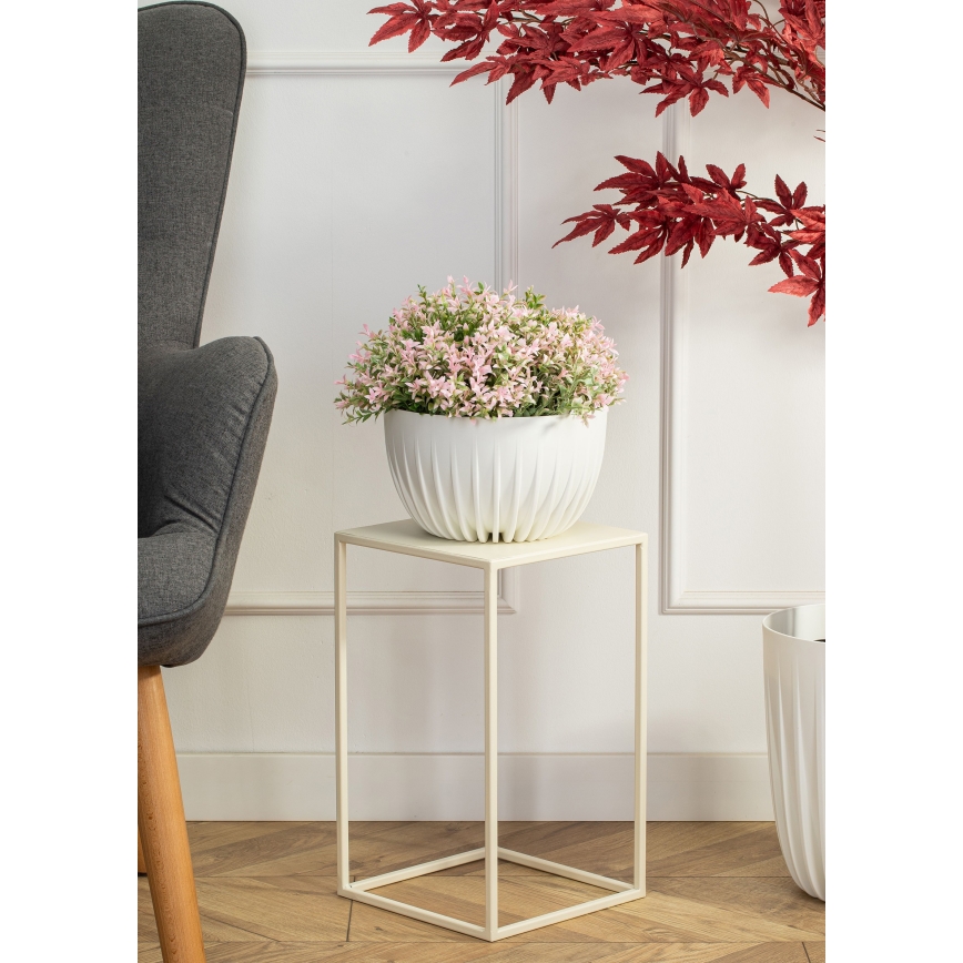 Stalak za cvijeće 40x24 cm krem boja